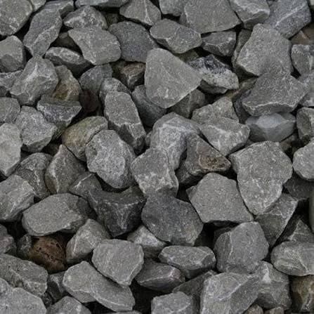 Crushed stone chips aggregate